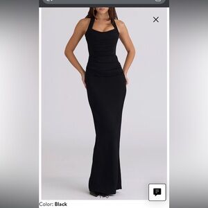 House of CB Sahar Halter Maxi Dress
